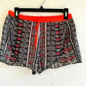 Zara Trafaluc Beaded Shorts Size Small